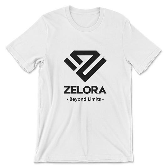 T-shirt ZELORA "Elevate" WHITE