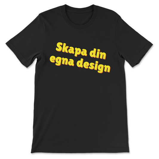 T-shirt med eget tryck