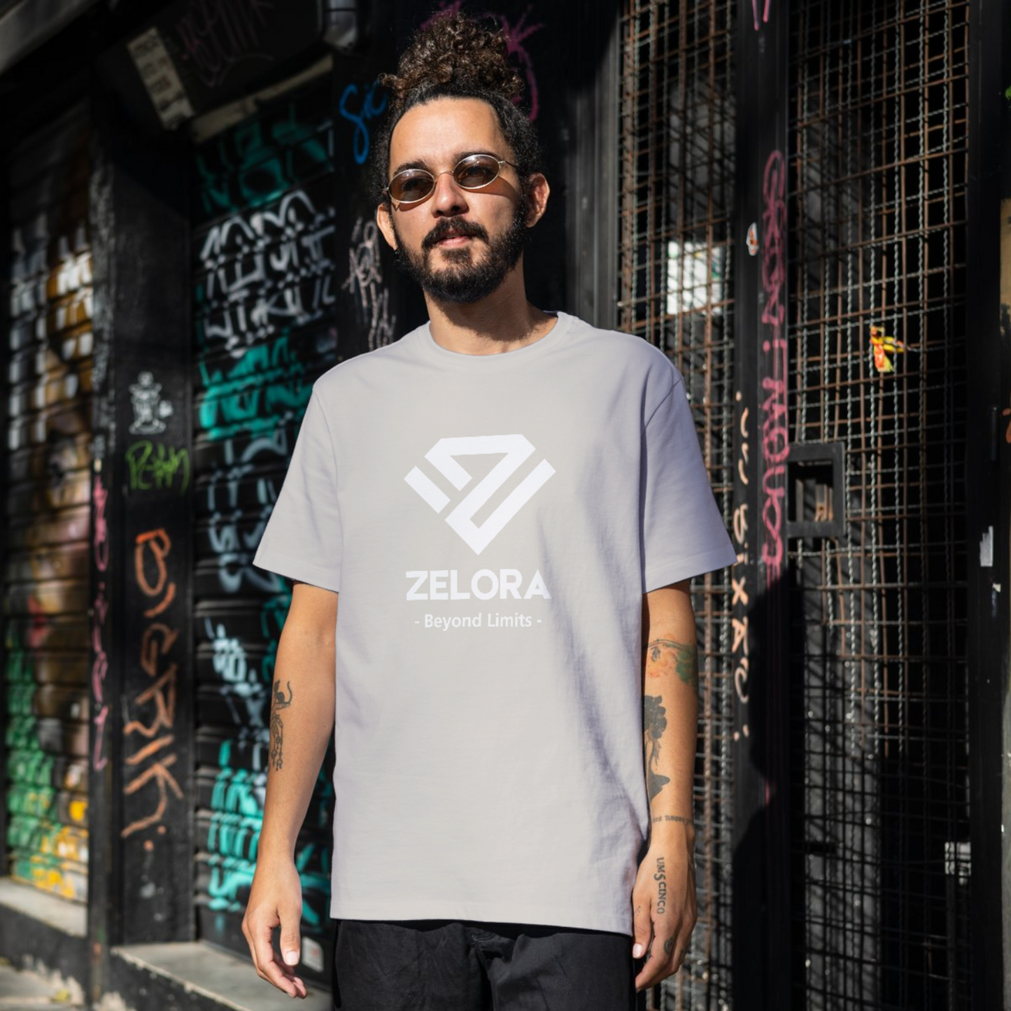 T-shirt ZELORA "Elevate" NATURAL