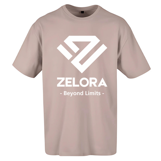 Oversized T-shirt ZELORA "Pulse" DUSK ROSE