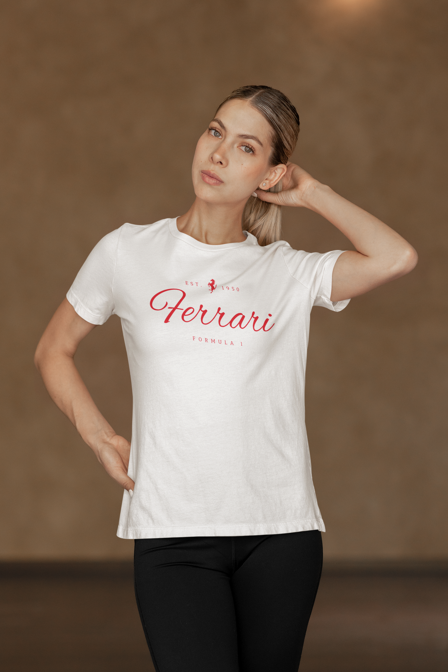 T-shirt Zelora x Ferrari