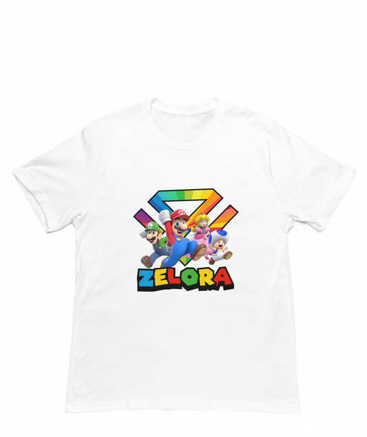 T-shirt Zelora x Mario